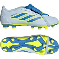Adidas adidasBota de fútbol PREDATOR CLUB Fold-Over Tongue para césped natural seco/multisuperficie 46 2/3 Crystal Sky / Ray Blue / Team Solar Yellow 2 Unisex