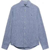 Superdry Camisa De Manga Larga Riviera Linen