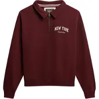 Superdry Sudadera Con Media Cremallera Athletic Collared