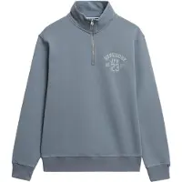 Superdry Sudadera Con Media Cremallera Athletic Essential