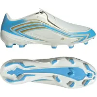 Adidas adidasBota de fútbol F50 Messi League para césped natural seco 40 Ivory / Semi Blue Burst / Icey Blue Unisex