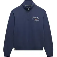 Superdry Sudadera Con Media Cremallera Athletic Essential Graphic