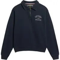 Superdry Sudadera Con Media Cremallera Athletic Collared