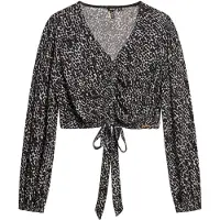 Superdry Blusa De Manga Larga Vintage Tie Front