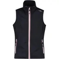 CMP - Girl's Vest - Chaleco softshell size 128, negro