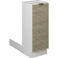 Vicco Isla de cocina Fame-Line Panel de roble 30 cm sin encimera, Model 51409