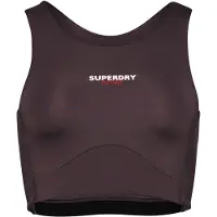 Superdry para mujer. WS311591A Sujetador Core Active gris (L), Deportivo, Multideporte, Poliéster Reciclado, Sostenible, outlet 202