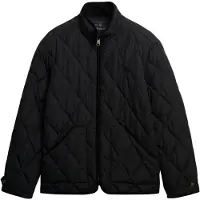 Superdry para hombre. M5012272A Chaqueta acolchada Quilted Estate Liner negro (M), Casual, Poliéster Reciclado, outlet 2026.