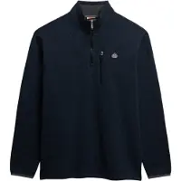 Superdry Sudadera Con Media Cremallera Storm Fleece