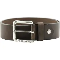 Mcgregor Leather Belt Dark Brown Talla: 95 | Cinturones Outlet | Hombre | Marrón