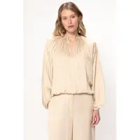 VIVEH Jade Top Almond Talla: 44 | Manga Larga Outlet | Mujer | Marrón