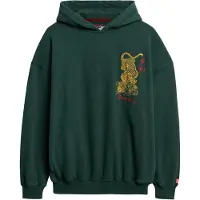 Superdry Sudadera Con Capucha Tokyo Narrative Oversized