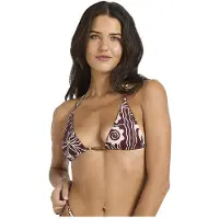 Billabong - Women's Sol Playa Remi Tri - Parte superior de bikini size M, multicolor