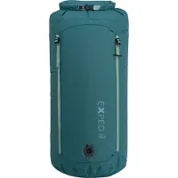 Exped - Drybag Versa Telecompression - Funda size 36 l - 65 x 28 cm, turquesa/azul
