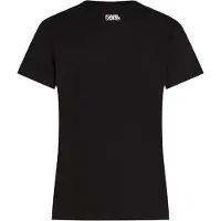 Karl Lagerfeld Choupette Print T-shirt Black Talla: XS | Camisetas de Seda Outlet | Mujer | Negro