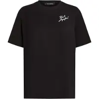 Karl Lagerfeld Relax Sketch Cameo T-shirt Black Talla: L | Camisetas de Seda Outlet | Mujer | Negro