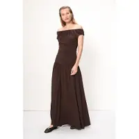 VIVEH Nia Top Black Coffee Talla: 40 | Vestidos Maxi Outlet | Mujer | Negro