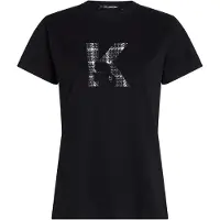 Karl Lagerfeld K Boucle T-shirt Black Talla: XL | Camisetas de Seda Outlet | Mujer | Negro