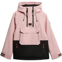 Superdry para mujer. WS110182A Chaqueta Ski rosa (XS), Casual, Poliéster, outlet 2026.