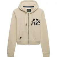 Superdry Sudadera Con Cremallera Athletic Relaxed Crop