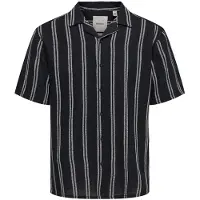 Only & Sons Camisa 'Trev' navy / blanco