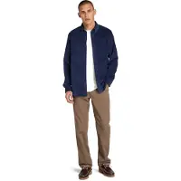 Timberland Corduroy Shirt Peacoat Talla: M | Camisas Casuales Outlet | Hombre