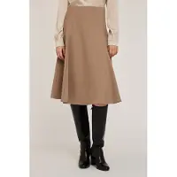 Motivi Half Circle Skirt Beige Talla: 34 | Faldas Midi Outlet | Mujer | Marrón