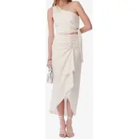 Iro Paris Ectra Skirt Champagne Talla: 42 | Faldas Midi Outlet | Mujer | Blanco