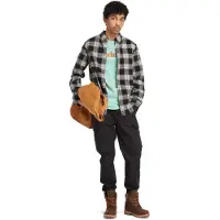Timberland Ls Solucell Tartan Shirt Regular Black Yd Talla: XL | Camisas Casuales Outlet | Hombre | Negro