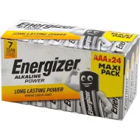 Energizer Pilas Alcalinas Aaa Powe Lr03 Maxi 24 Unidades