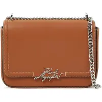 Karl Lagerfeld K/kontrast Shoulder Bag Sudan Brown Talla: OS | Bolsos de Mano Outlet | Mujer | Marrón
