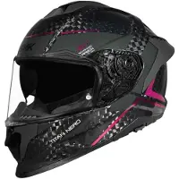 SMK-Link Casco Integral Titan Carbon Nero