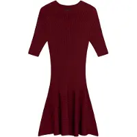 Ted Baker Vestido de punto 'Mahraa' burdeos