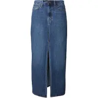 Levi's Falda 'Ankle Column Skirt' azul oscuro