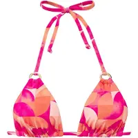 LASCANA Top de bikini naranja / albaricique / melocotón / rosa neón