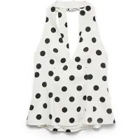 Vero Moda Top 'VMDalia' negro / blanco