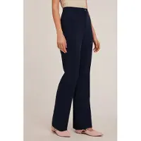 Motivi Palazzo Trousers With Ironed Crease Blue Talla: 32 | Pantalones Formales Outlet | Mujer | Azul