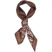 GUESS Pañuelo crema / marrón / marrón oscuro / magenta