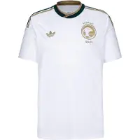 Adidas adidasCamiseta segunda equipación Arabia Saudí 26 S White / Khaki / Aurora Ivy Unisex