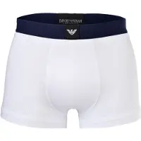 Emporio Armani Calzoncillo boxer navy / rojo oscuro / blanco