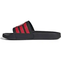 Adidas Zapatos abiertos 'ADILETTE SHOWER FRANKFURT' rojo / negro
