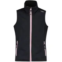 CMP - Girl's Vest - Chaleco softshell size 176, negro