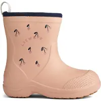Liewood Botas de lluvia 'Aston' rosé / altrosa / negro