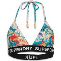 Superdry Top De Bikini Logo Triangle