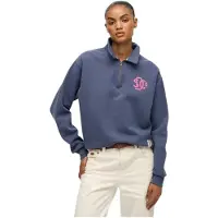 Superdry Jersey Con Media Cremallera Neon Collared