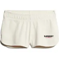 Superdry para mujer. W7110416A Pantalón corto Sportswear Racer blanco roto (M), Casual, Algodón, outlet 2026.