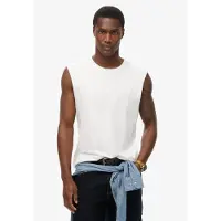 Superdry Camiseta Sin Mangas Essential Logo Unbrushed