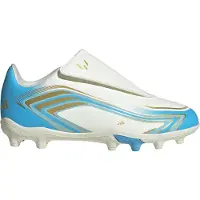 Adidas Calzado deportivo 'F50 Messi Club' marfil / azul oscuro / oro