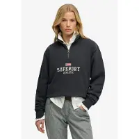 Superdry Sudadera Con Media Cremallera Athletic Essential Graphic