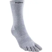 Injinji - Liner Crew - Calcetines multifuncionales size 44,5-47, gris